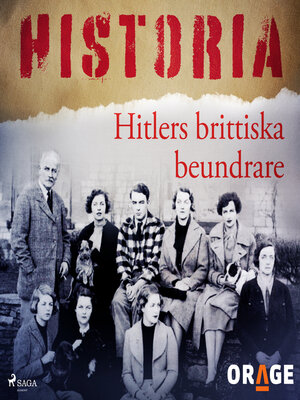 cover image of Hitlers brittiska beundrare